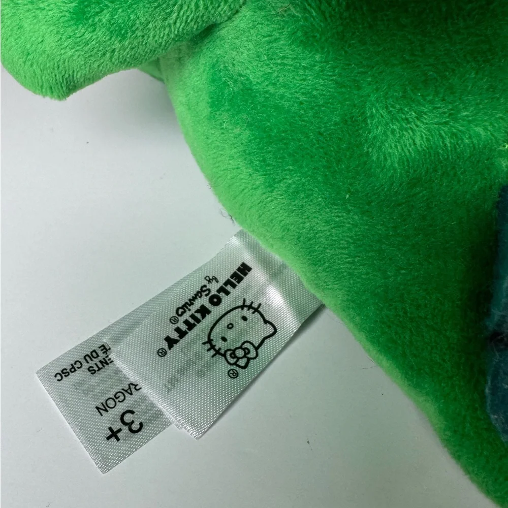 Hello Kitty in Green Dinosaur Costume 9.5" Plush Stuffed Sanrio - Picture 4 of 5